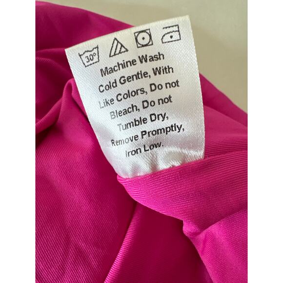 HELLO MOLLY Changed My Mind Dress Hot pink Size Large US 8/ AU12 NWT - Picture 8 of 9